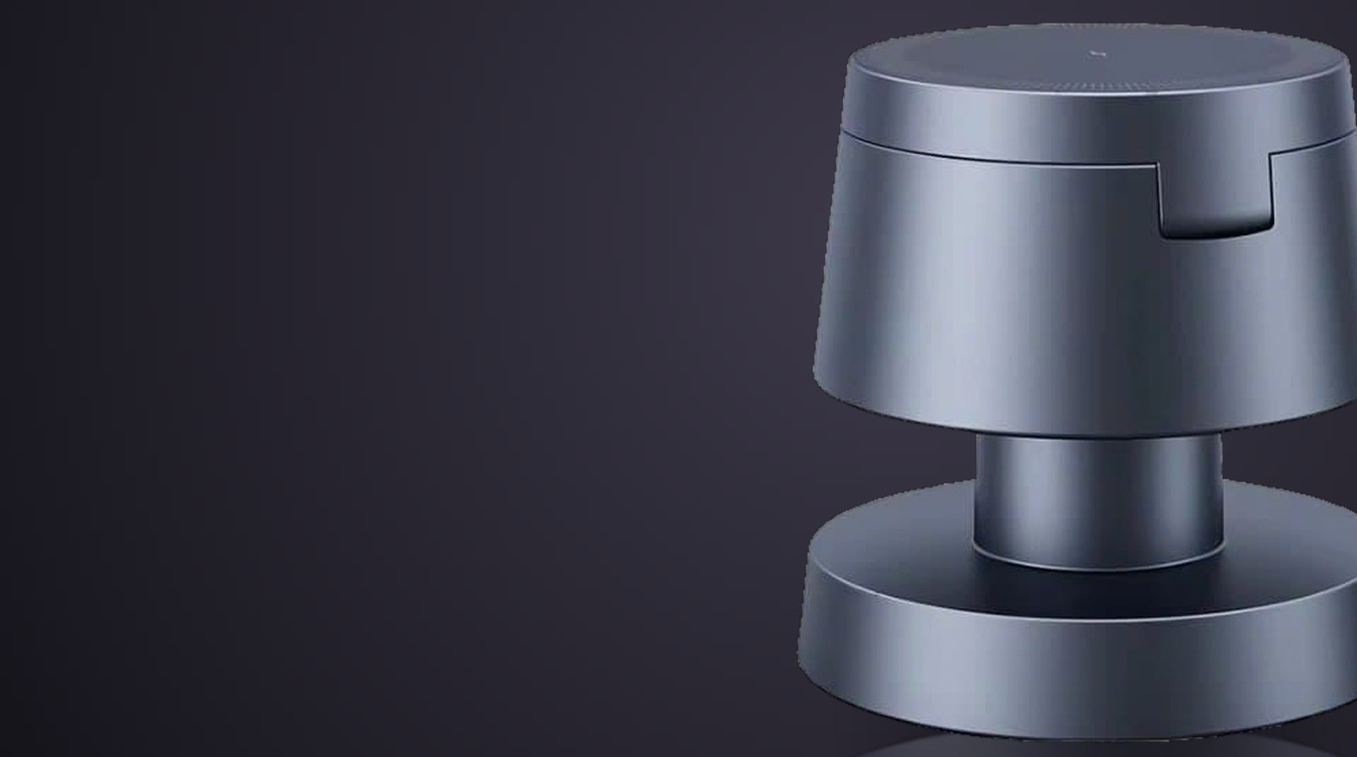 AlpoHub MagDock Pro tilting wireless charging station on a dark studio stage